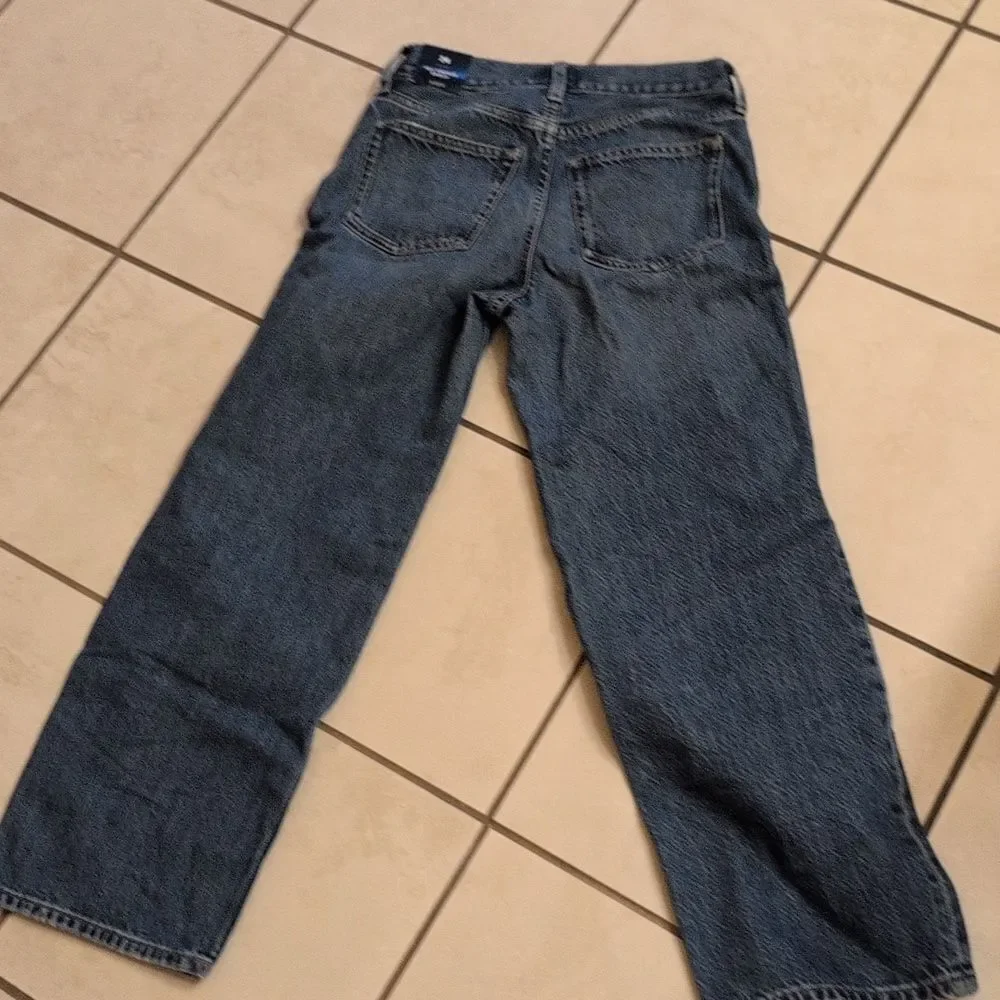 NWT J. Crew 90s Vintage Baggy Jeans Blue Size 26